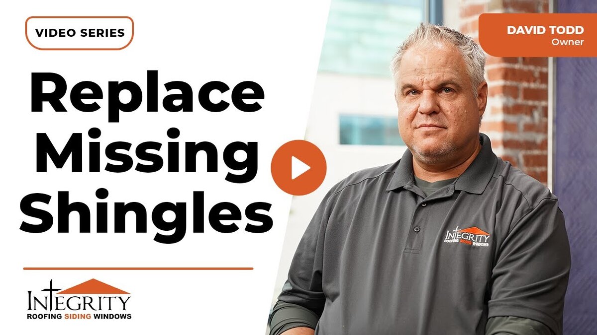 replace missing shingles